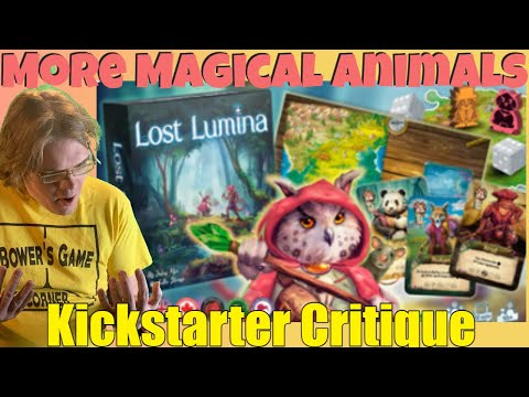 Lost Lumina- Animal backward is Lumina!~- Kickstarter Critique Review