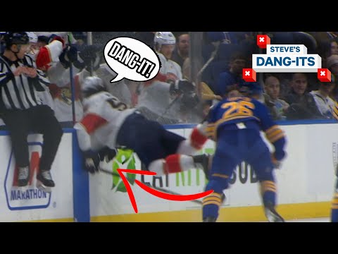 NHL Worst Plays Of The Week: Watch Out For The Boards! | Steve's Dang-Its