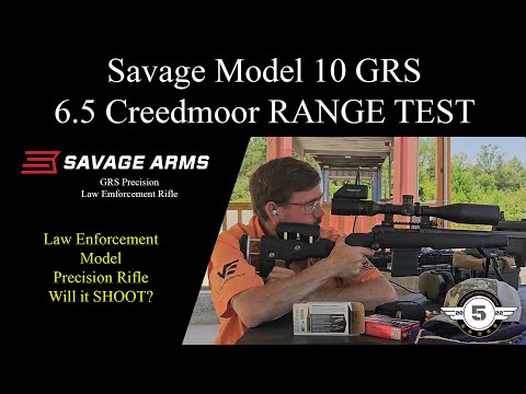 Savage Model 10 Law Enforcement GRS Precision Rifle 6.5 Creedmoor Will It Shoot?