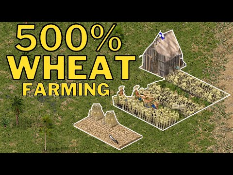 500% Wheat Farming In Stronghold Crusader | Wheat Farming Trick Stronghold Crusader