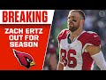 Cardinals TE Zach Ertz (KNEE) Out For Season I CBS Sports HQ