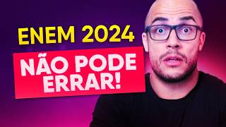 QUESTÕES FÁCEIS do ENEM que você NÃO PODE ERRAR! Não Cometa Esses Erros Simples!
