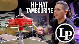 Video thumbnail for LP Latin Percussion Click Hi-Hat Tambourine - Cesar "Chato" Sanchez by cymbalfusion drum shop