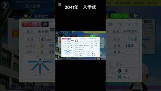 栄冠ナイン　2041年入学式　#パワプロ2024