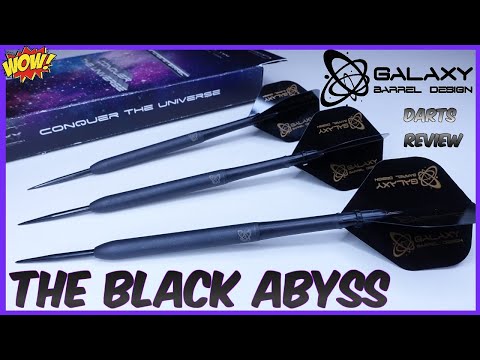 The Nicest Smooth Barrel Darts Ever? - Galaxy BLACK ABYSS Darts Review