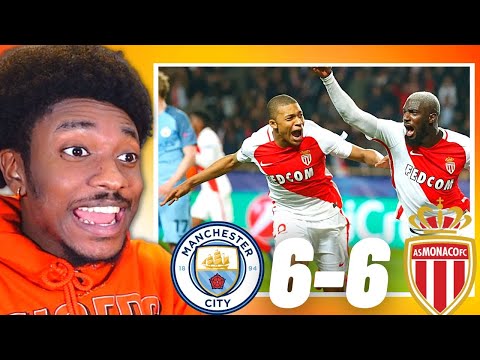 Young Mbappe! 🔥Manchester City vs AS Monaco 6-6 (agg) 2017 UCL Reaction!