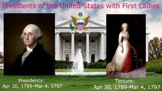 All President &amp; first ladies on the United State of America
