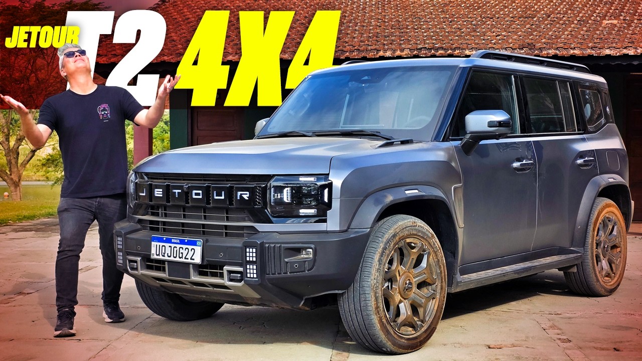 Jetour T2 XWD - AGORA É 4x4! E CUSTA SÓ R$ 40.000 A MAIS! TEM BATERIA GIGANTE E 597 cv VALE A PENA?