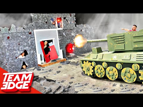 BLAST the Person Behind the Wall! | TANK Edition!