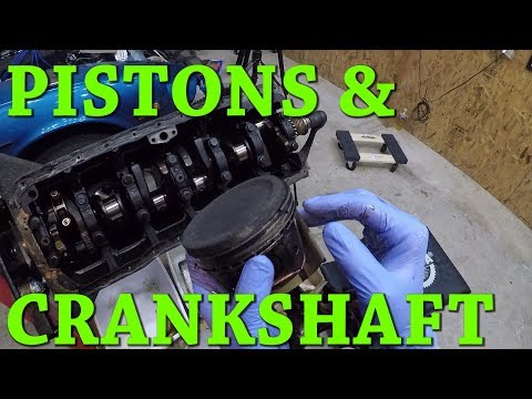 Datsun L-Series Engine Guide Ep.4: Disassembly Pt.3 Pistons and Crankshaft