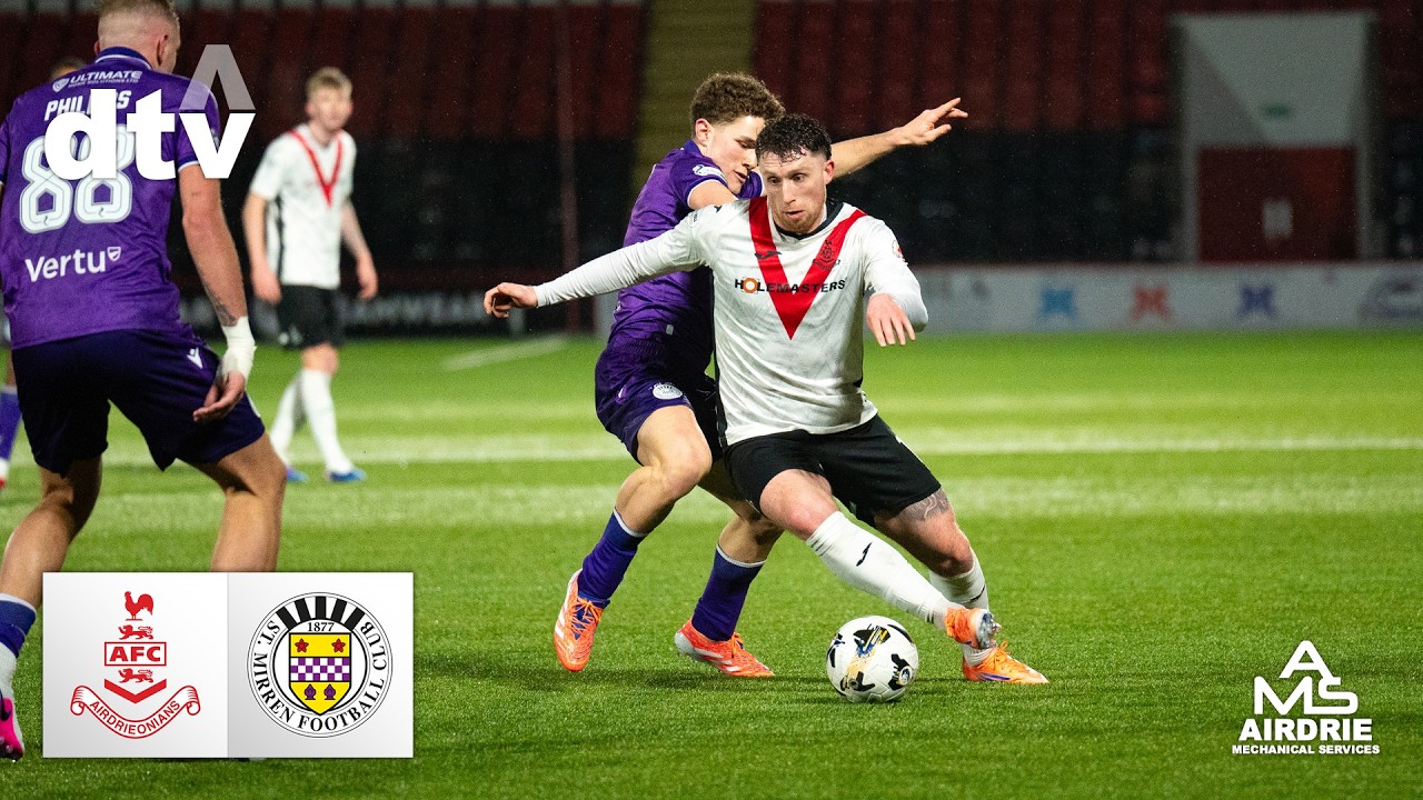 Airdrieonians vs St. Mirren Highlights