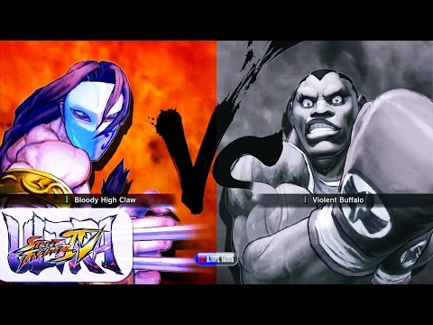 Rustymarko (Vega) Vs Quinterog (Balrog) [Ultra Street Fighter 4] [Gameplay] [Xbox 360]