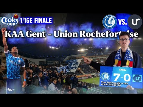𝘽𝙪𝙛𝙛𝙖𝙡𝙤'𝙨 𝙅𝙤𝙪𝙧𝙣𝙚𝙮 𝙑𝙡𝙤𝙜46: CC 24/25 1/16e Finale KAA Gent - Union Rochefortoise 💙🤍