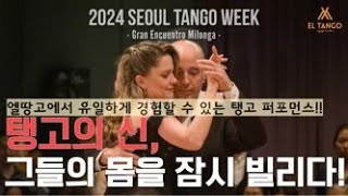 Video thumbnail for [2024서울탱고위크] 탱고공연을 서울에서 아르헨티나 최고의 마에스트로 공연 직관하기!! Horacio Godoy y Maricel Giacomini Performance 1
