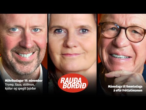 Trump, Gaza, stöðnun, kjólar og spegill þjóðar