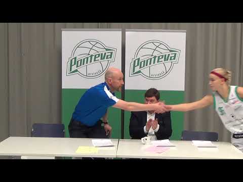 Lehdistötilaisuus naisten korisliiga Ponteva Vimpelin Veto 24 3 2018