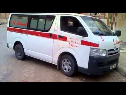 استهداف أحد مقرات الأمن في حي طريق حلب الجديد في حماة و هي مدرسة ناصح علواني التي اتخذها الأمن