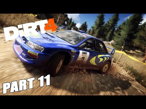 DiRT 4 Walkthrough Part 11 - Subaru Impreza 2001 / No Commentary / PC Gameplay
