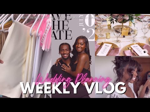 2023 Wedding Planning Vlog 💍: things I’m DIY’ing for my wedding + the truth about weddings 🤣