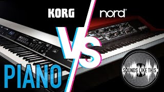 Video thumbnail for KORG Grandstage X vs Nord Grand 2 | Piano Battle by Sounds Like This