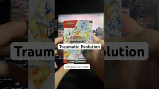 MY FIRST traumatic evolution opening 🤩 #pokemon #shorts