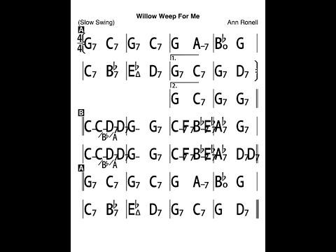 Willow Weep For Me - Mary Stalling