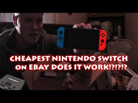 I bought the cheapest Nintendo Switch on eBay DOES IT WORK