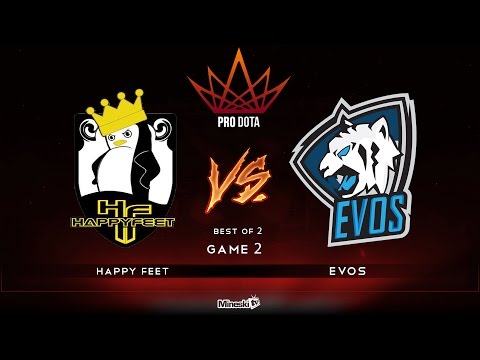 Pro Dota Cup 4 | Happy Feet vs EVOS | Game 2