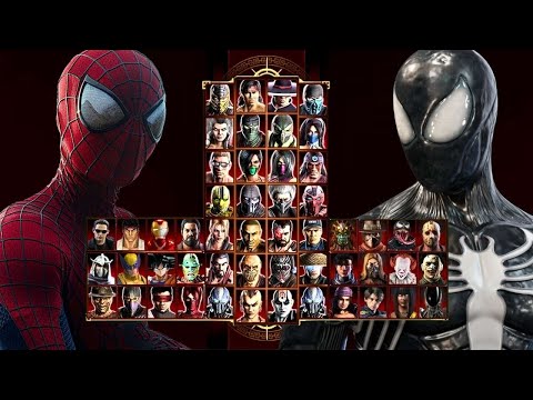 Mortal Kombat 9 - SYMBIOTE PETER & SPIDERMAN - Expert Tag Ladder - Gameplay @(1080p) - 60ᶠᵖˢ ✔