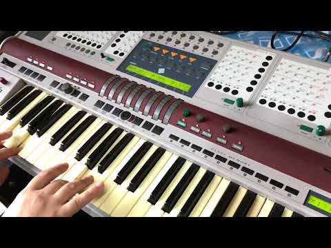 Hohner ADAM 1994 Grey Vintage Keyboard Synthesizer by Waldorf Germany super RARE image 6