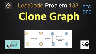 YouTube video 'clone graph | clone graph leetcode | leetcode 133 | bfs | dfs'