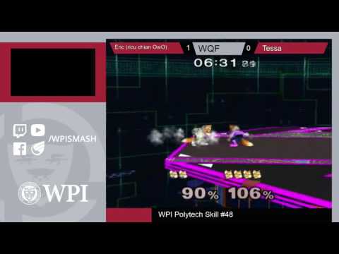 WPI Polytech Skill #48 Melee Singles - Eric (Blue Fox) vs Tessa (Falco, Fox)