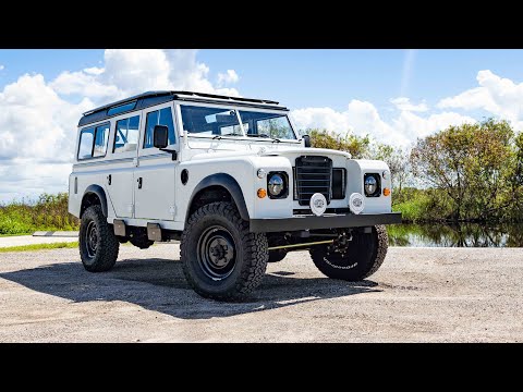 Fully RESTORED (1975) Land Rover Series III with a GM LS3 V8 Engine | ECD Automotive Design