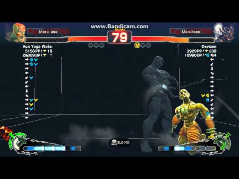 SSF4 AE : Devizen ( Seth ) VS Aon Yoga Water ( Dhalsim ) [ 1 ]
