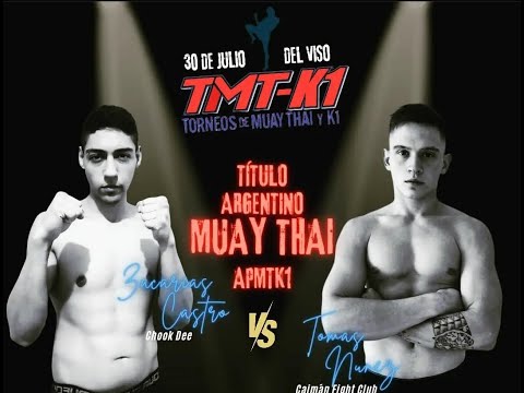 ZACARIAS CASTRO VS TOMAS NUÑEZ -  TMTK1 JULIO 2023