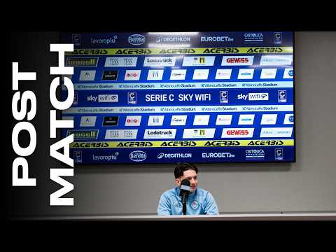 Il Post Match | Thomas Simonelli dopo AlbinoLeffe - Arzignano 2-0