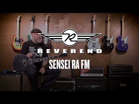 Reverend Sensei RA Electric Guitar - Transparent Cherry image 7