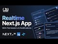 Build And Deploy A Realtime Next Js App With Permissions And Notifications TypeScript Tailwind