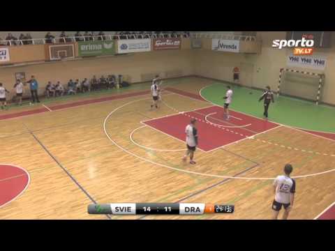 SportoTV.lt: LRL (Rankinis) „Šviesa" - „Dragūnas" 2014-02-15