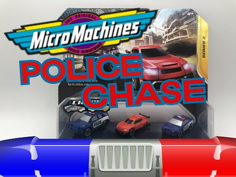 Micro Police Chase! 2021 Micro Machines Series 2 Unboxing & Review!