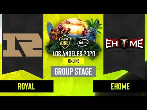 Dota2 - Royal Never Give Up vs. EHOME - Game 3 - Group Stage - CN - ESL One Los Angeles