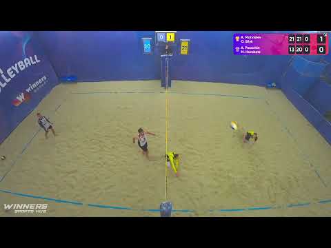 12:50 A. Matvieiev / O. Bilyk - A. Pasazhin / M. Horobets 15.12.2022 | Winners Beach Volleyball