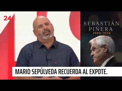 Mario Sepúlveda, uno de los 33 mineros, recuerda al expdte. Piñera | 24 Horas TVN Chile