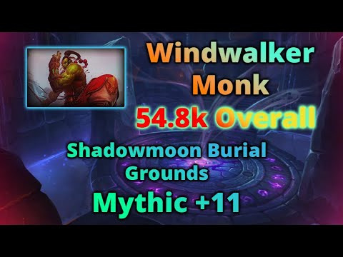 Windwalker Monk's insane AOE | +11 Mythic SBG (Dragonflight)