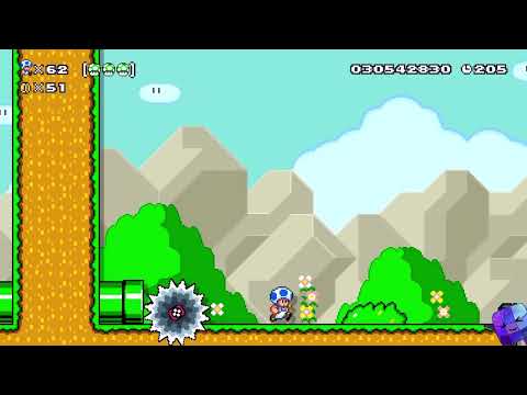 Super Mario Maker 2 🔧 Expert Endless Challenge Runs with Toad #2 S1 (Insane Runs)