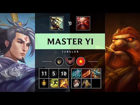 Master Yi Jungle vs Gragas - VN Grandmaster Patch 25.04