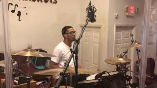 Todd dulaney “fall in love again” drum cover