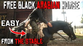 How to Get a Black Arabian Horse For Free in Red Dead Redemption 2