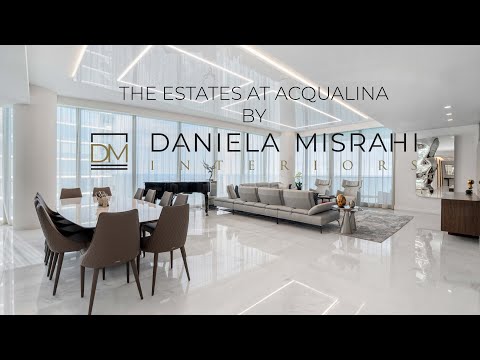 Luxurious Apartment at The Estates at Acqualina | Designed by Daniela Misrahi | Azienda Interiors