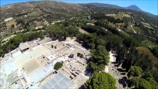 preview picture of video 'Palacio de Knossos, Creta - Filmagem aerea com drone'